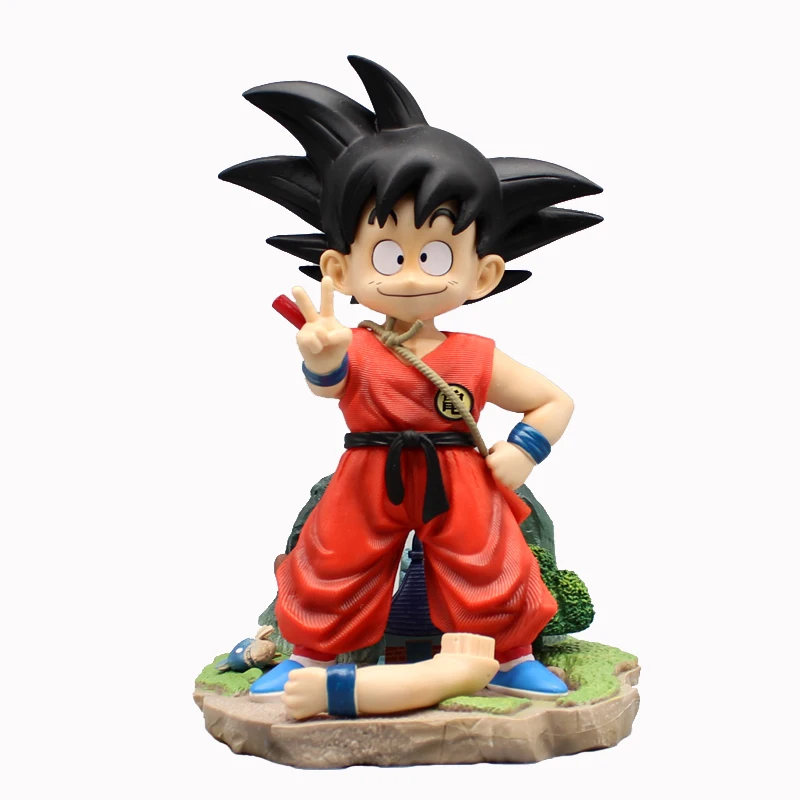 Anime Dragon Ball Goku Figuren Jeugd Zoon Goku Actiefiguren Training 20 cm PVC Standbeeld Model Collectie Speelgoed Ornamen Geschenken