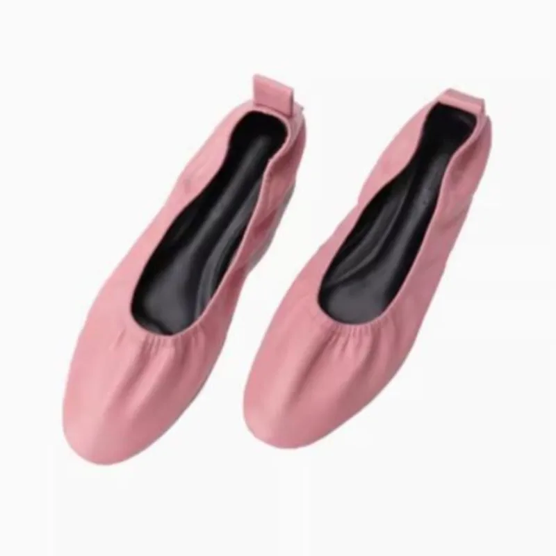 

Grandma Shoe Female Flat Bottom Spring New Style Shallow Mouth Restoring Ancient Ways Ballet Shoe Female Single Shoe