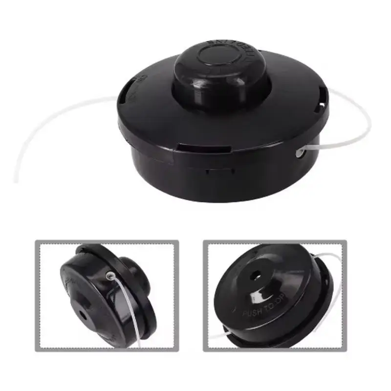 1/3/4Pcs Universal Line Trimmer Head, Replacement Spare Part for Household Brush Cutter Grass Trimmer