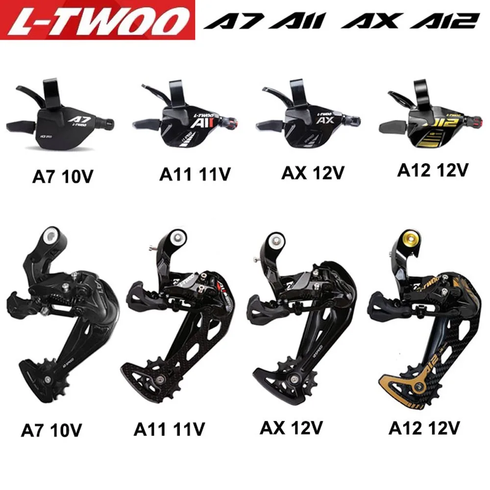 LTWOO 9V 10V 11V 12 Speed Derailleurs Trigger Groupset A5 A7 AX AT11 AT12 Shifter 1X9S 1x10S Switches Compatible SRAM