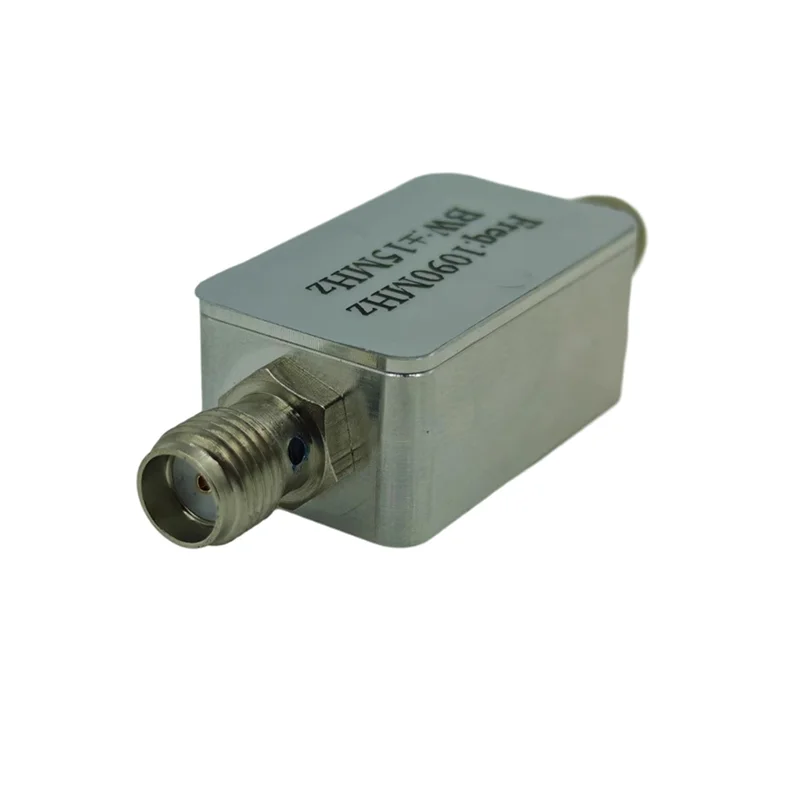 Filtro passa-banda de filtro RF 1090Mhz com carcaça blindada Filtro passa-baixo para sistemas de radar de comunicações sem fio