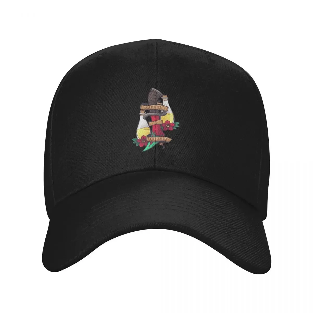 

Daggers & Brews Baseball Cap foam party Hat Vintage Thermal Visor Luxury Cap Hats Man Women's