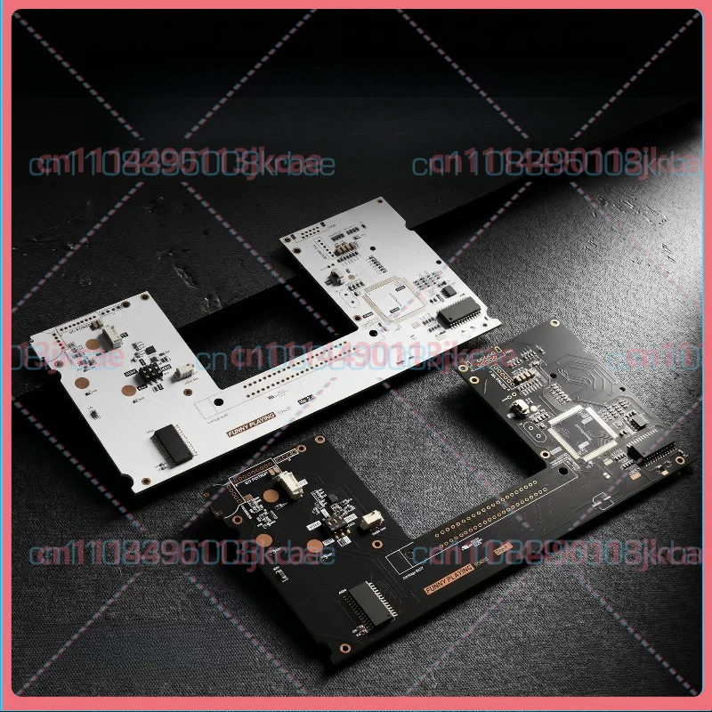 For Sega Game Gear RGB Mod Mainboard, Low Power No-CPU Replacement PCB With Programmable Lighting For High Bright IPS Screen