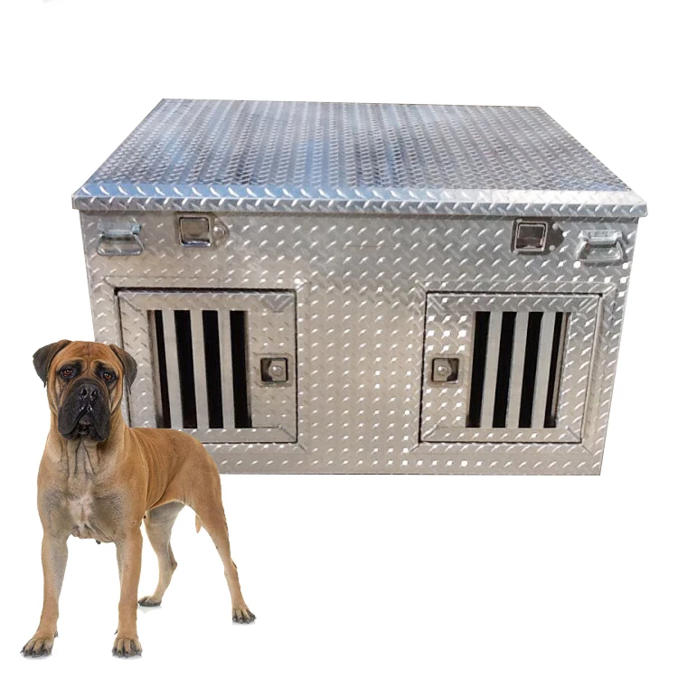 Top Storage Hunting Aluminum Dog Box