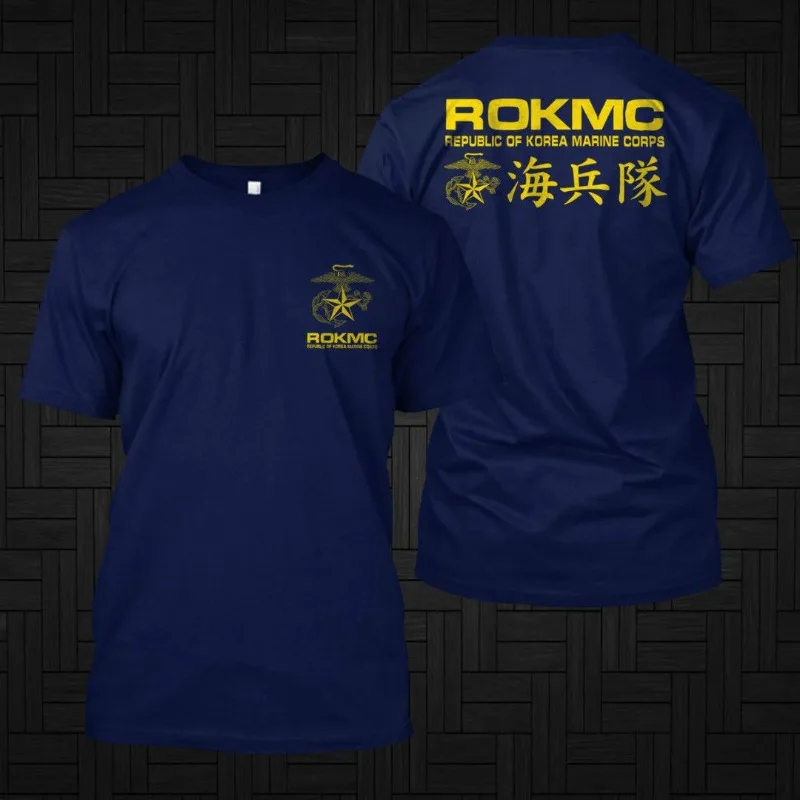 Trend 25 Summer New British Royal Marine Corps Commando LOGO Print Military Fans Wear Short-sleeved T-shirt Graphic T Shirts
