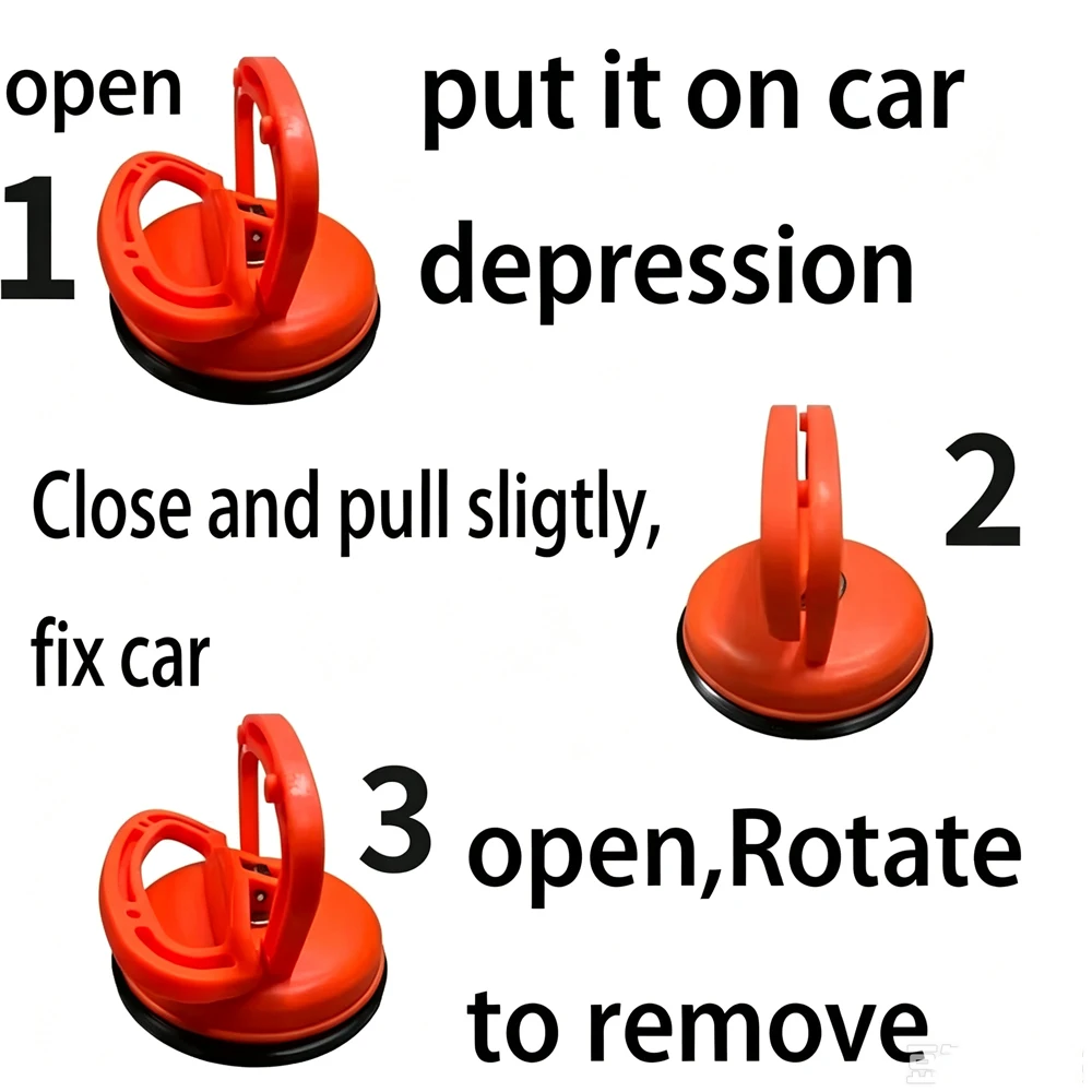 Carshape Collision Repairman Maintenance Tool Set Large Traction Suction Cup Dough Extractor Dough Repair Tool Car Maintenance
