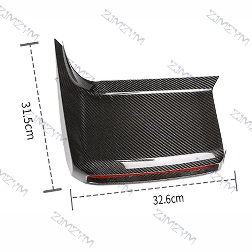 トヨタスープラ A90 2019-2022 カーセンターコンソールパネルトリム装飾カバーリアルカーボンファイバー自動車部品