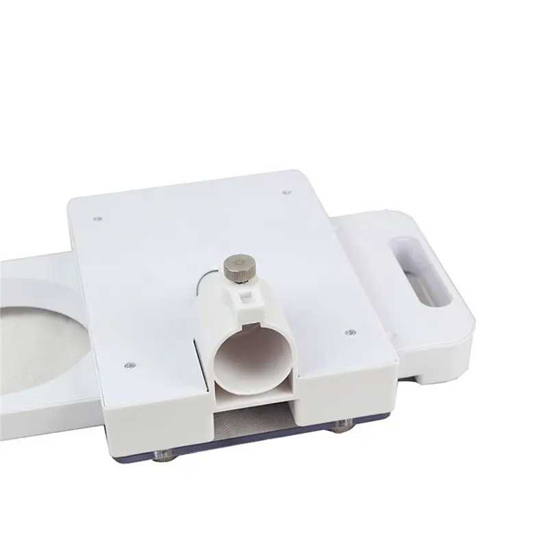 HOT-Hamburger Stamping Die Maker Non Stick 2 Holes ABS Hamburger Meat Patting Machine For Sausage Filler Meat Grinder