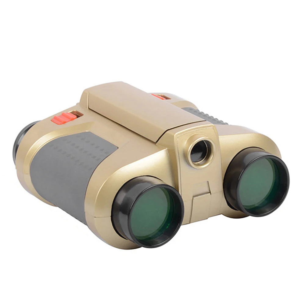 4X30 Binoculars for Kids Toy Binoculars Night Vision Scope Telescope with Pop-up Light Zoom Binoculars Children Binoculars