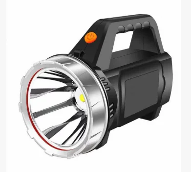 Multifunctional COB Strong Light Handheld Flashlight Camping Lantern with Beads Side Light & 4 Light Modes