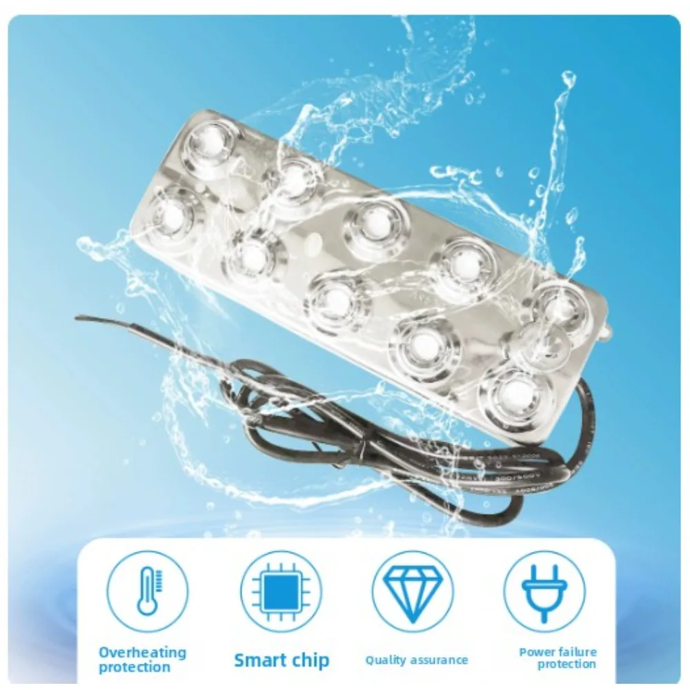 Waterfall Pond Ultrasonic Mist Maker Large Mist Sprayer Atomizer for Fish Tank Water Feature Landscape Fogging Device