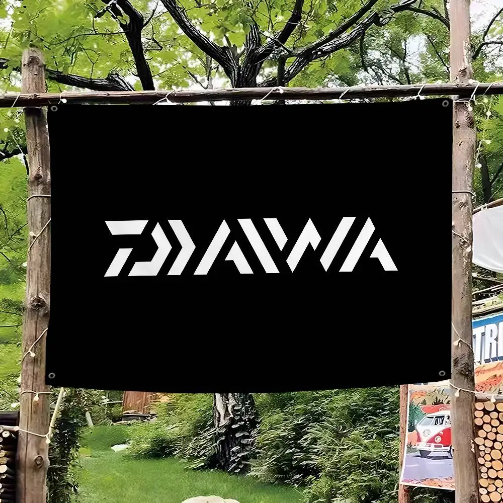 D-Daiwa Angler-Tough Printed Large Flag Art Science Fiction Room Home Decor Decor Banner