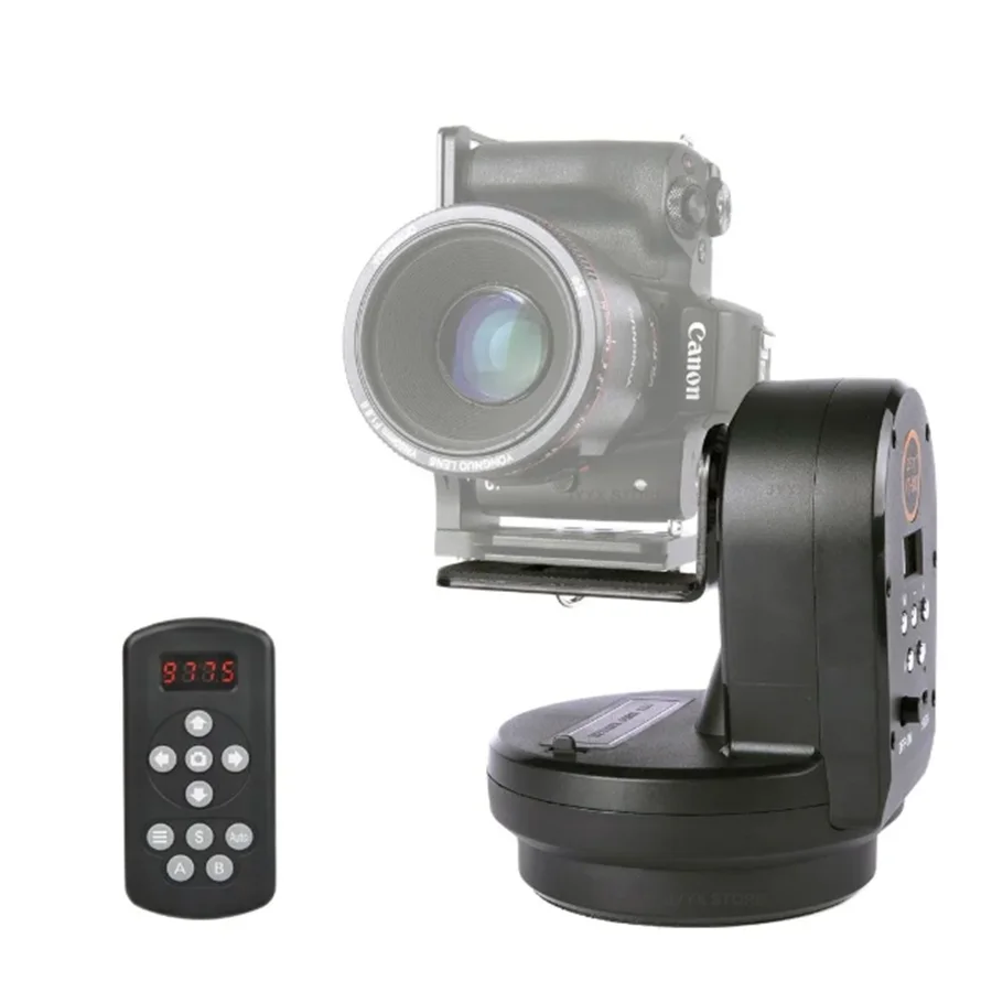 ZIFON YT-800 Rotation Panoramic Stabilizer Remote Control Pan Tilt Electric Motorized Tripod Head for Mirrorless Camera