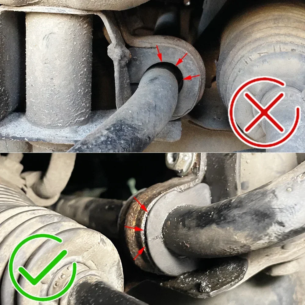 VW New Beetle 9C Bjalla 클램프 브래킷 볼트 안티 롤 바 안정기 1J 용 21MM 프론트 액슬 스웨이 바 부싱 0411314 티 1999-2010