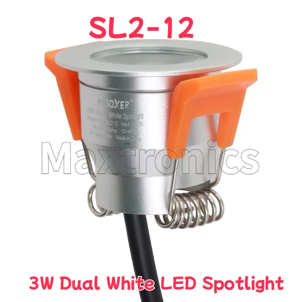 Miboxer 3W LED Spotlight 12V Waterproof IP66 Single Color/Dual White/RGB/RGBW 2.4G Remote Control Mini LED Downlight Dimmable