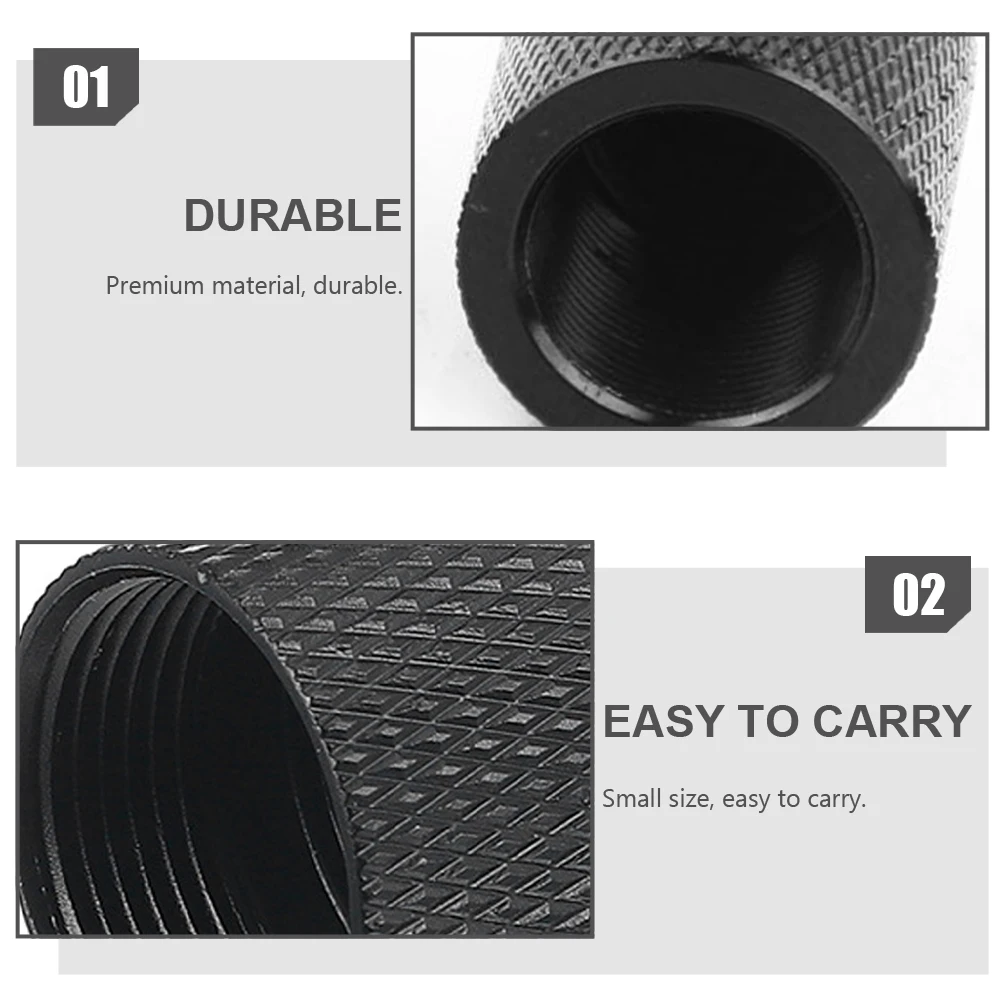 2pcs 5/8" To 1/4" Microphone Rack Screws Metal Mic Stand Adapter Tripod Screw For Camera Monopod Quick Release Plate Aluminum