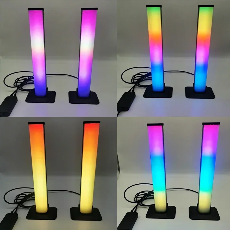 USB Tuya WiFi Smart LED Bar RGBIC Atmosphere Light Music Sync TV Wall Computer Game Decoration Night Light dla Alexa Google Home