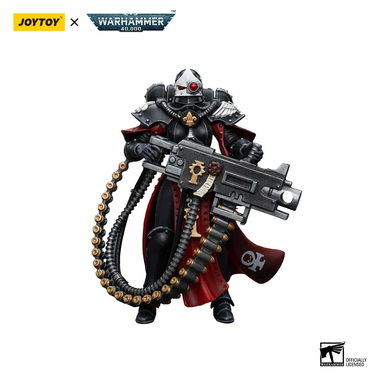 JOYTOY Warhammer 40k 1/18 Action Figures Anime 10.7cm Adepta Sororitas Team Retributor with Heavy Flamer Collection Model Toys