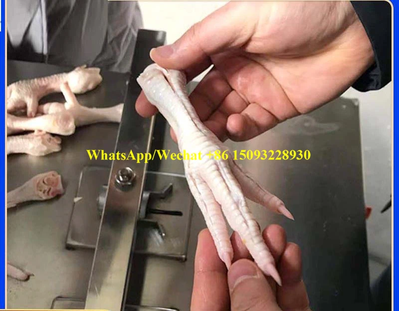 آلة إزالة عظام أقدام الدجاج الكهربائية والكفوف/آلة أقدام الدجاج آلة إزالة عظام أقدام الدجاج/سعر آلة قطعة العاج #5