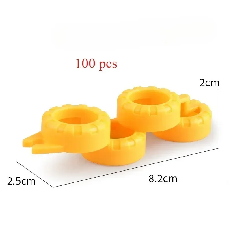 100pcs RC Drift Car Toy Accessories MINI Track Racing Obstacle Track Road Barriers Highway Splicing Roadblock Scene Tool