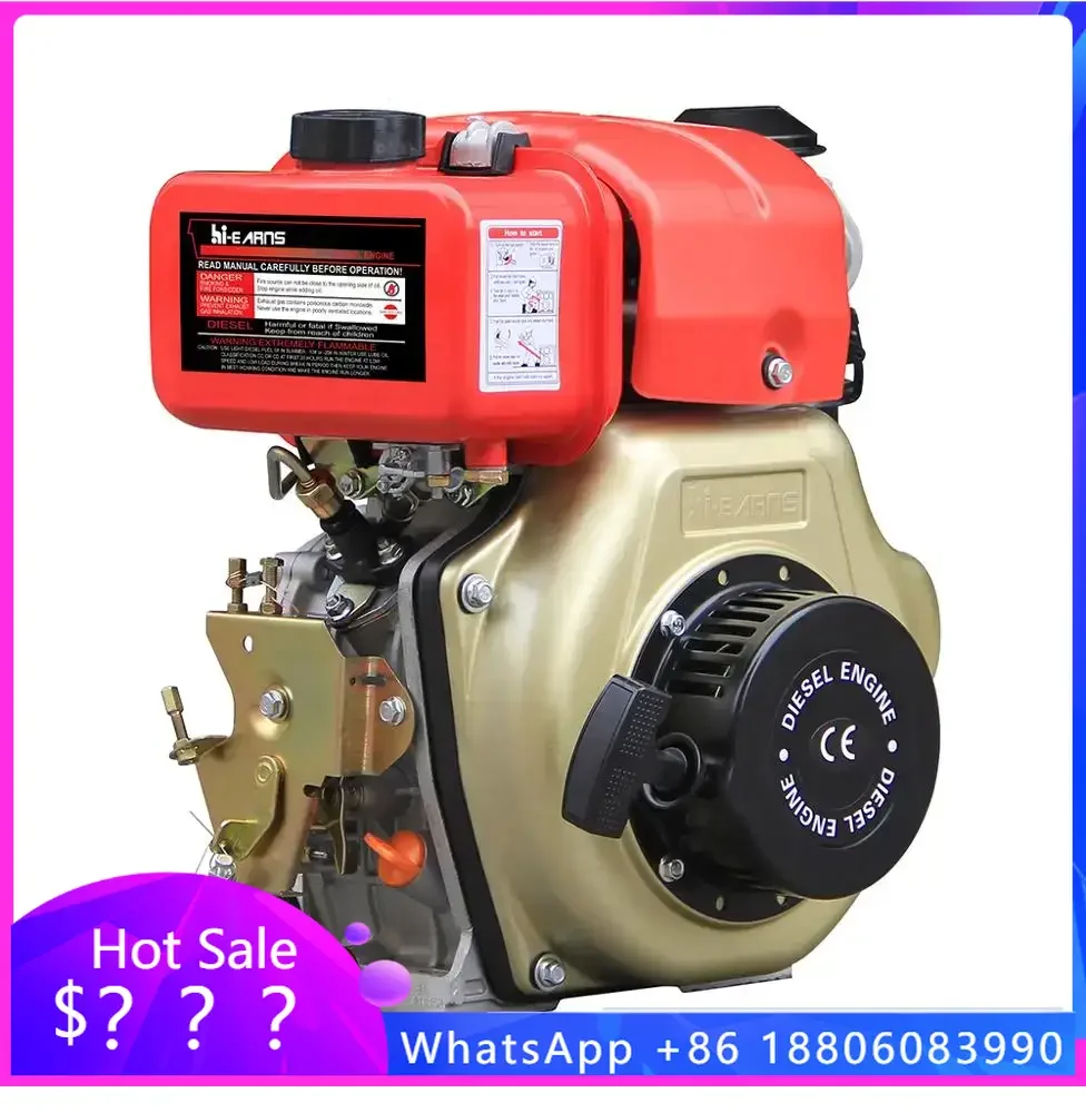 8.5KW 14 h·p air cooled single cylinder 4 stroke die·sel engine