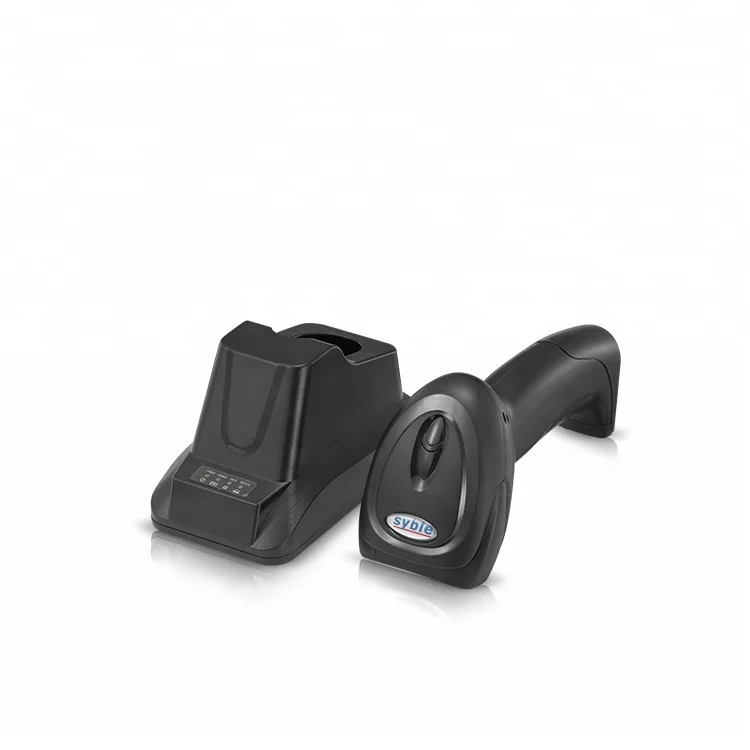 

XB-5066BT Syble High Quality 1D Laser Barcode Scanner Wireless Handheld Barcode Scanner with Cradle