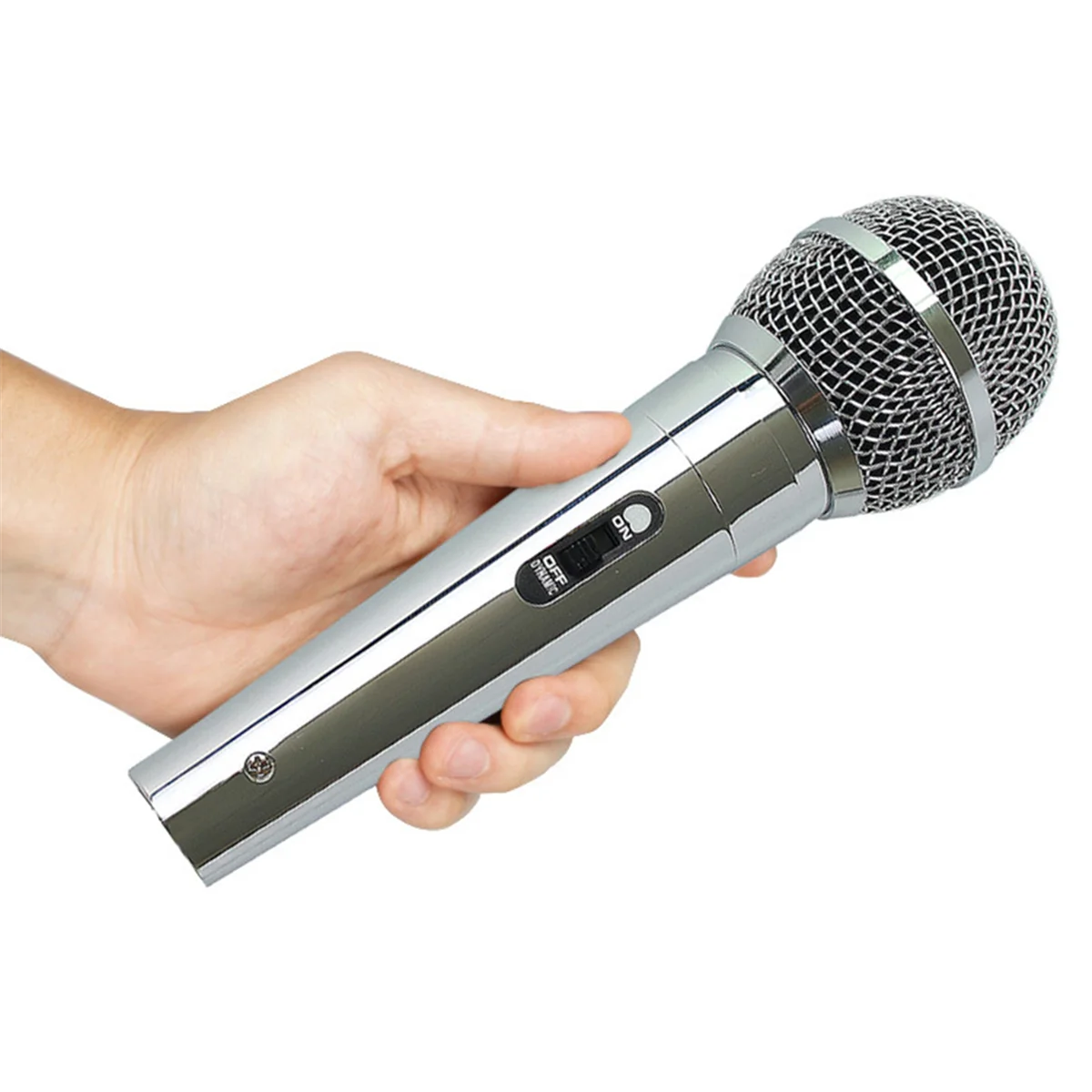 Professional Condenser Mic Handheld Microphone KTV Singing Stage Performance Wired Microphone
