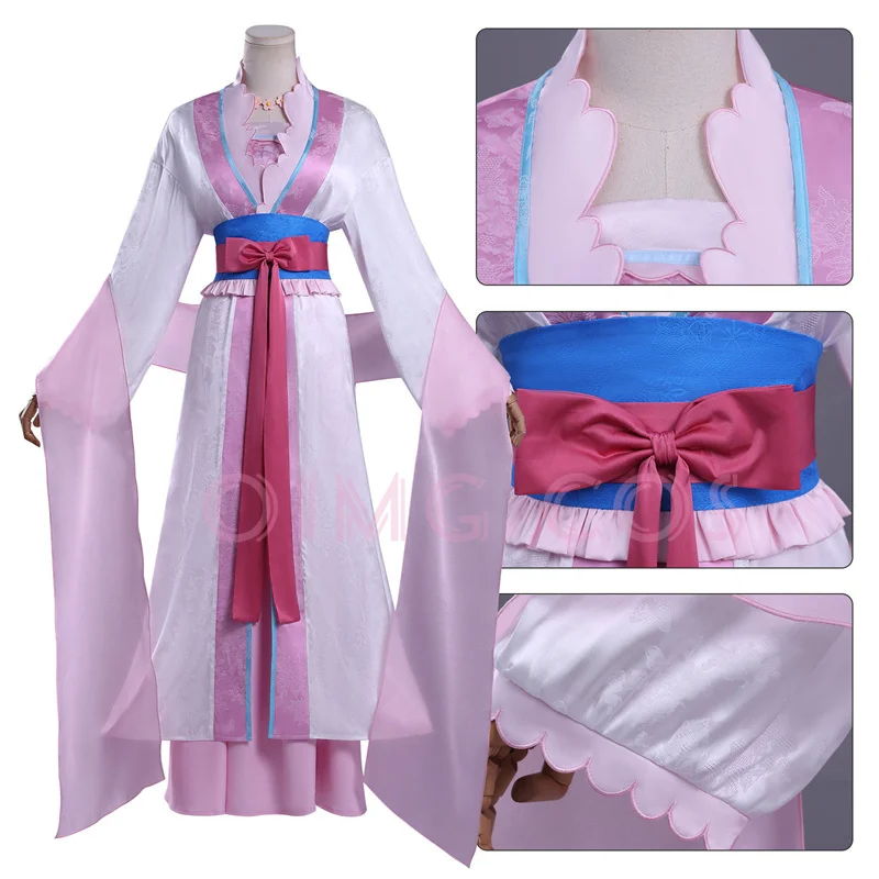 O boticário diários senhora lishu cosplay traje carnaval uniforme anime halloween trajes femininos jogo