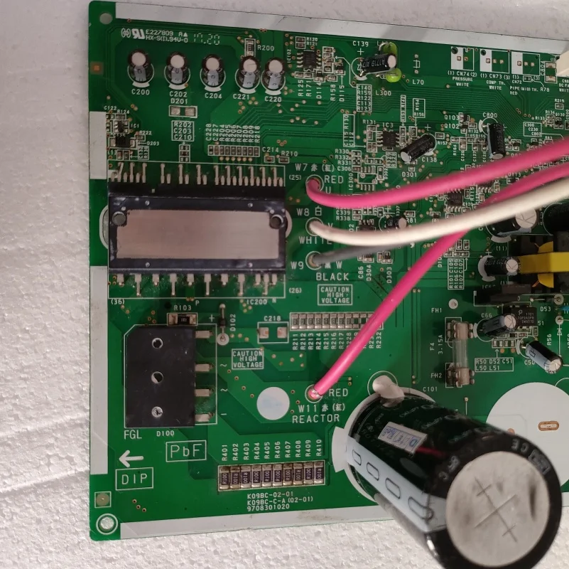 for Fujitsu Air Conditioner Control Board K09BC-C-A(02-01) Circuit PCB K09BC-02-01 9708301020 Conditioning Parts
