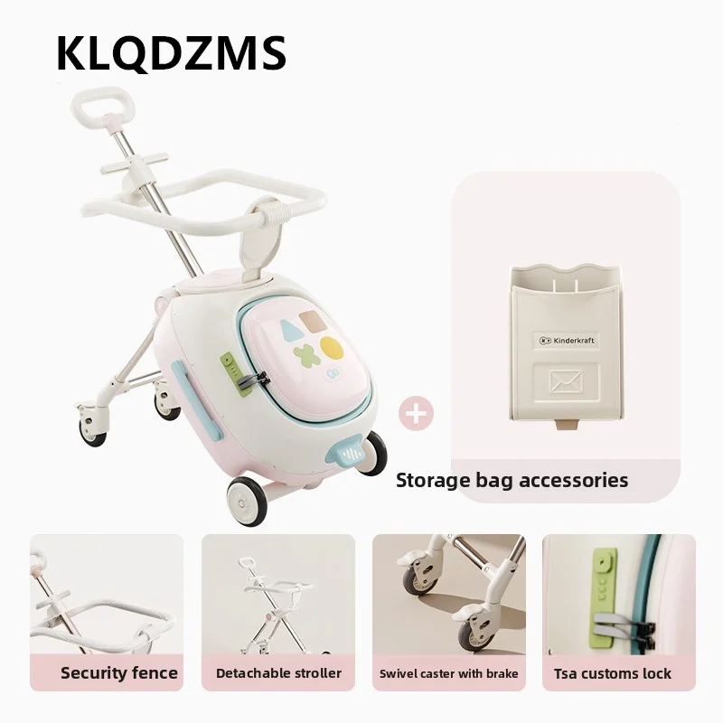 KLQDZMS Rolling Suitcase 20 Inches Boarding Box Student Trolley Case Children's Password Box Can Sit with Travel Luggage