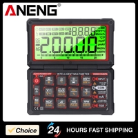 ANENG 623 Smart Flip Digital Multimeter NCV Multimeter RPM Engine Speed Dwell Angle Measurement Auto Repair Maintenance Tools