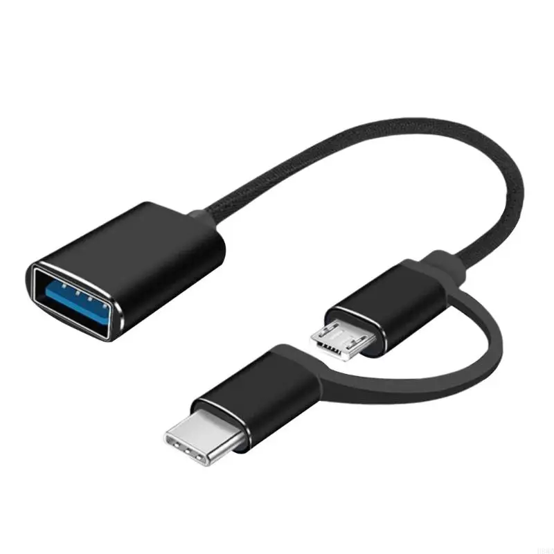 

USB Type C Устройство Male для USB женского OTG Adapter Cablement Cable для ноутбука H8WD