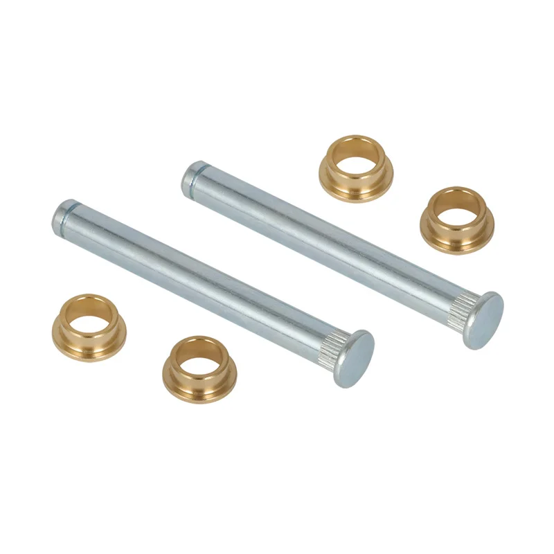 Stainless Front Door Hinge Pin & Bushing Repair Kit fit For 93-98 JEEP GRAND CHEROKEE Fits LH or RH Side door