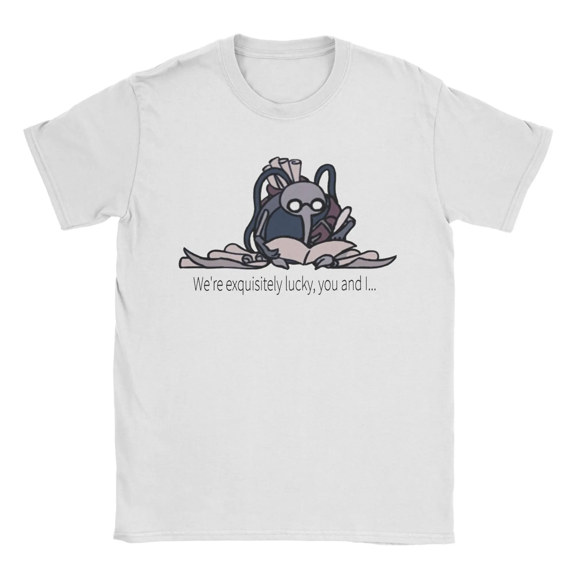 Cornifer Hollow Knight T-Shirt Men Cotton Tops Shirts Novelty  Round Neck Short Sleeve
