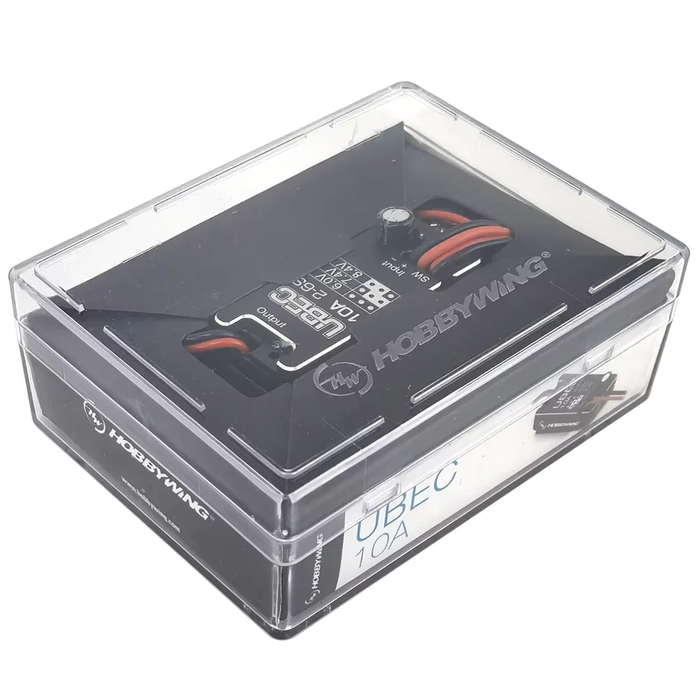 HobbyWing 10A V2 Full Waterproof UBEC Voltage Regulator Module2~6S  6/7.4/8.4V  Rc Car Voltage Regulator Module For Rc Car Parts