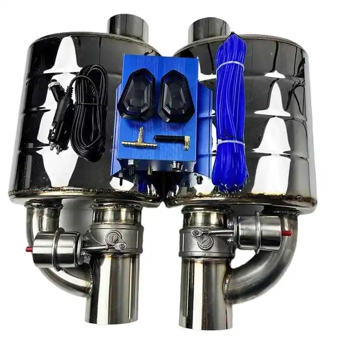 

JTLD Universal 76mm 3" Vacuum Vacuum Cutout Valve Exhaust Valved Muffler Pump Controller Pipe