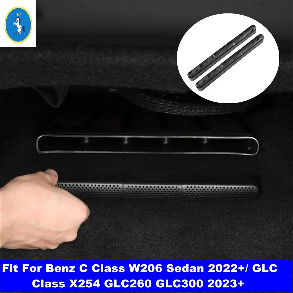 

Car Seat Under Floor Air Outlet Dust Cover For Benz C Class W206 Sedan 2022 2023 2024 / GLC Class X254 GLC260 GLC300 2023 2024