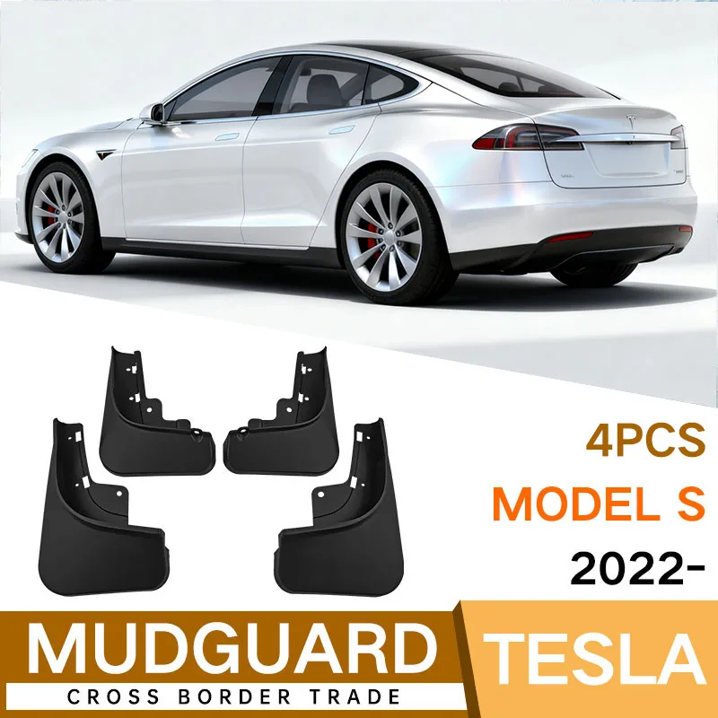 

For Tesla MODEL S 2022 front and rear tires fenders automotive supplies modification software car accessories