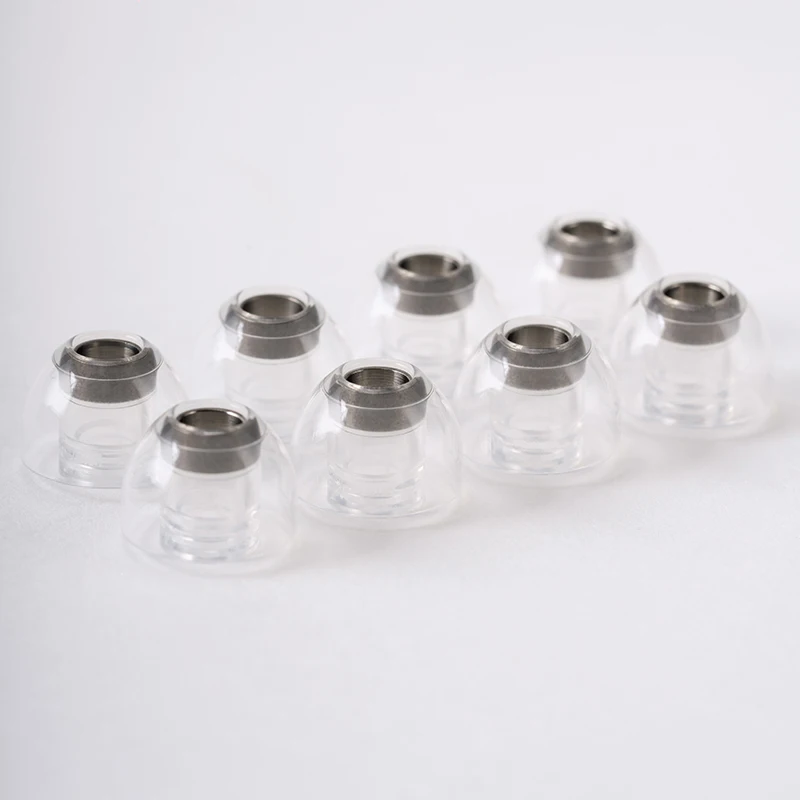 Softears UT チタン合金液体シリコーン イヤーチップ 洗って再利用可能な耳栓カバー