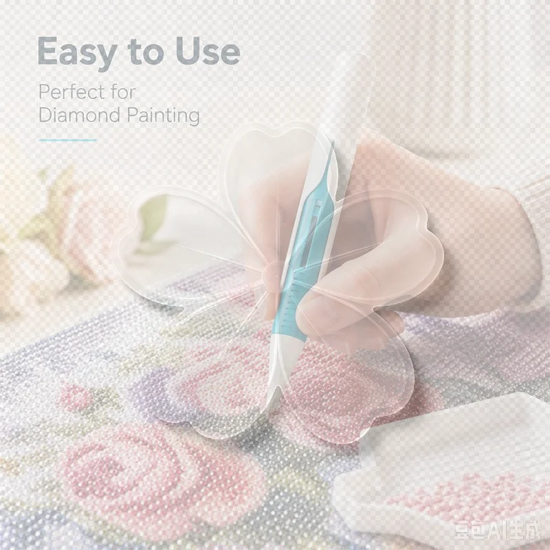 Automatic  Pen Bead Dispenser Beadblitz Diamond Art Pen Dispenser for  Round Drills DIY Crafts for Adults