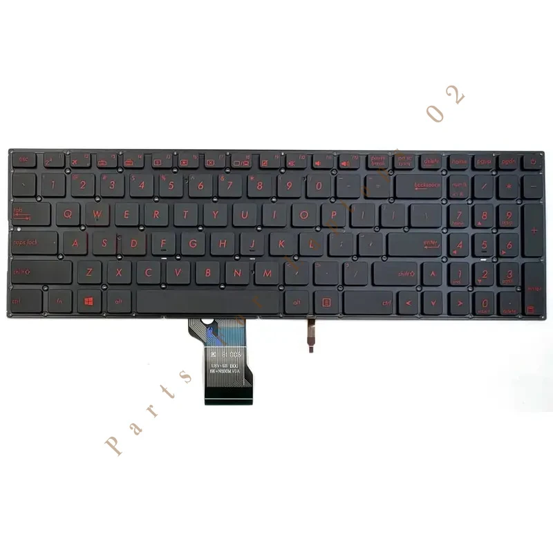 New For Asus ROG Strix GL702VM GL702VM-DB71 GL702VT GL702VS GL702VS-AH73 GL702ZC GL702ZC-WB74 Series Laptop Keyboard US Backlit