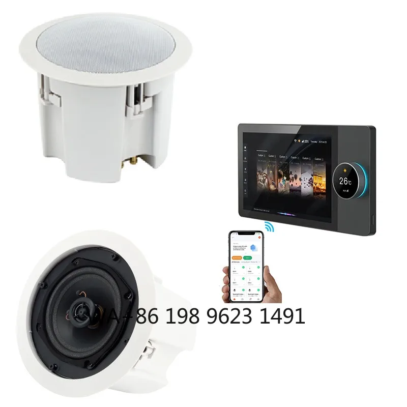 

8 Inch IPS LCD Wall Smart Switch Player App Control Intelligent Home Background Music Automation System