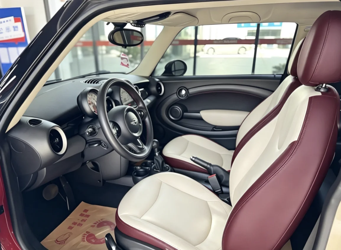 Für Mini One R56 Maßgefertigte Autositzbezüge Luxuriöses Nappaleder 100% Passgenau Innenausstattung Zubehör 360 ° Vollständige Abdeckung – Detail 10