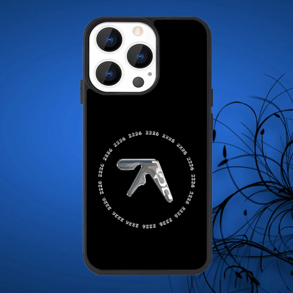 Aphex T-Twin Symbol Logo Phone Case For iPhone 16,15,14,13,12,11,Plus,Pro,Max Mini Magsafe Magnetic Wireless Charging