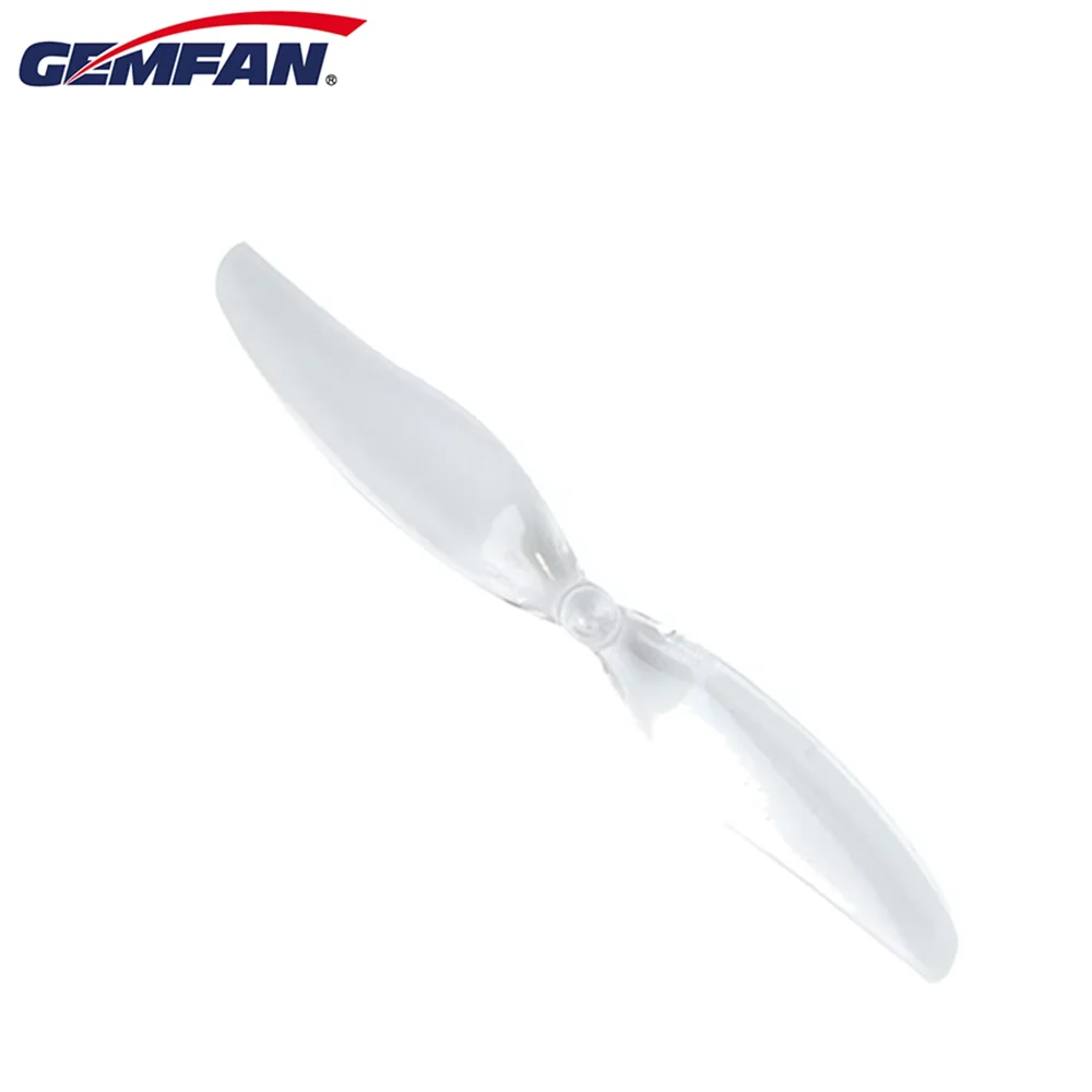 4 Pairs Gemfan 75mm 2-Blade PC Propeller 1mm 1.5mm For Tello FPV Freestyle 3inch Hurricane Drone Replacement DIY Parts