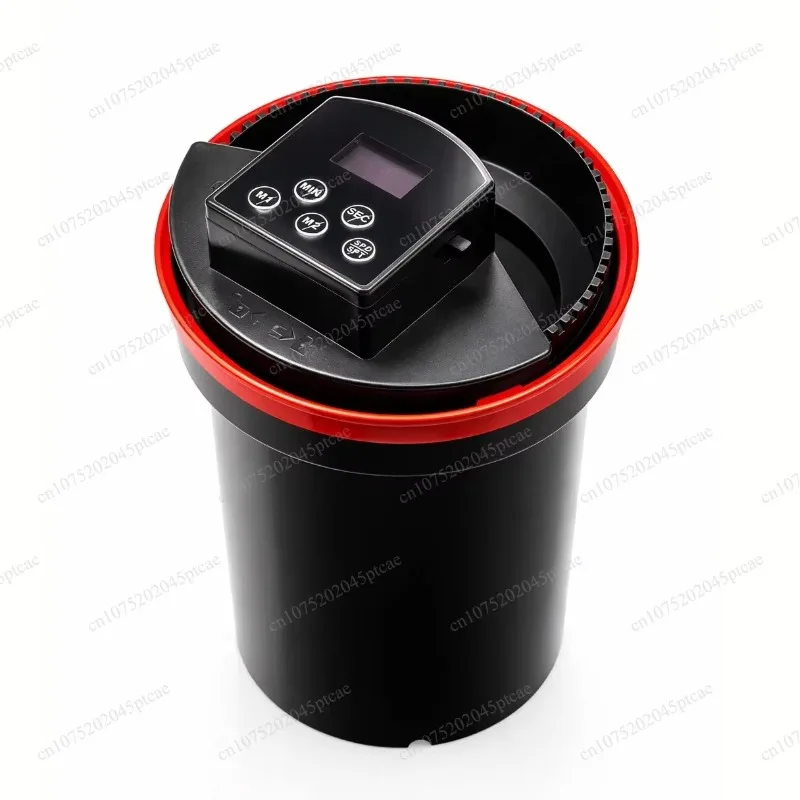 Automatic development of color black and white film processing tools using processor slot darkroom accessories