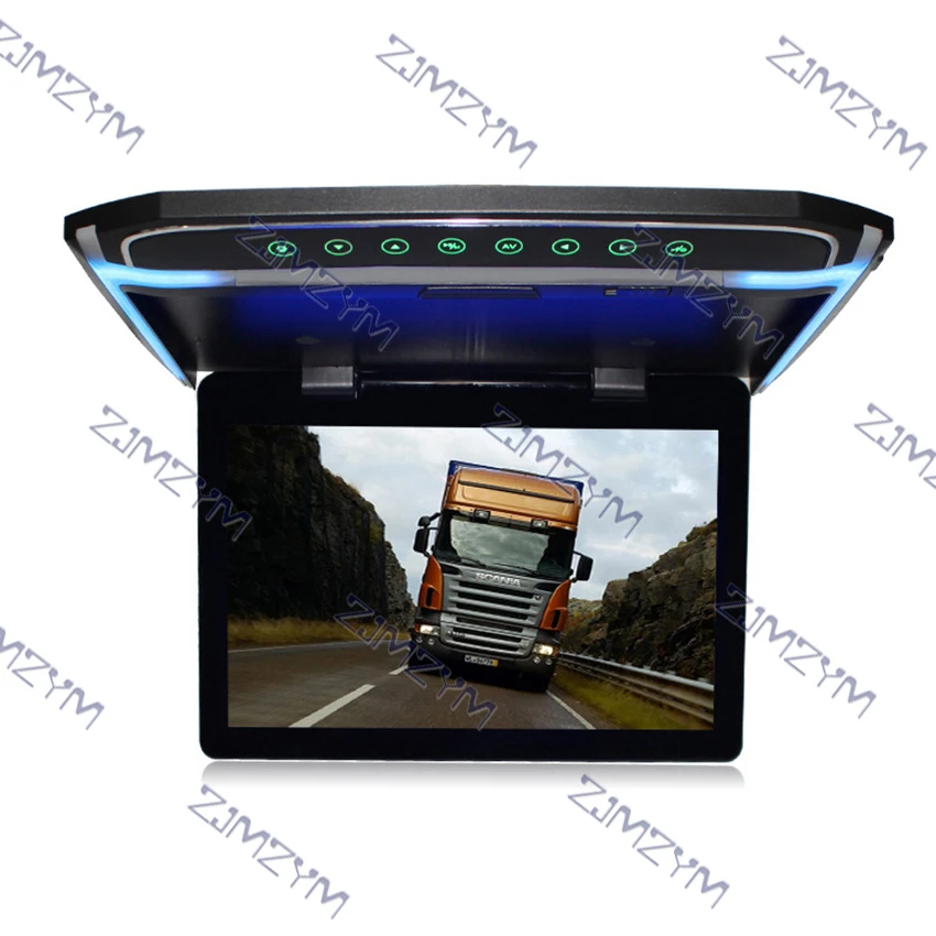 10.1-Inch Car Ceiling Display Car Roof Mounted Monitor Display Video Player High Definition
