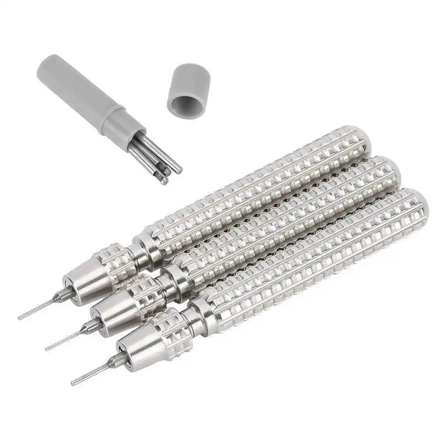 Steel Watch Repair Strap Punch Needle Kit 6pcs Punch Pins Set For Watch Band Bracelet Link Split Removal Tool Hand Screwdrivers