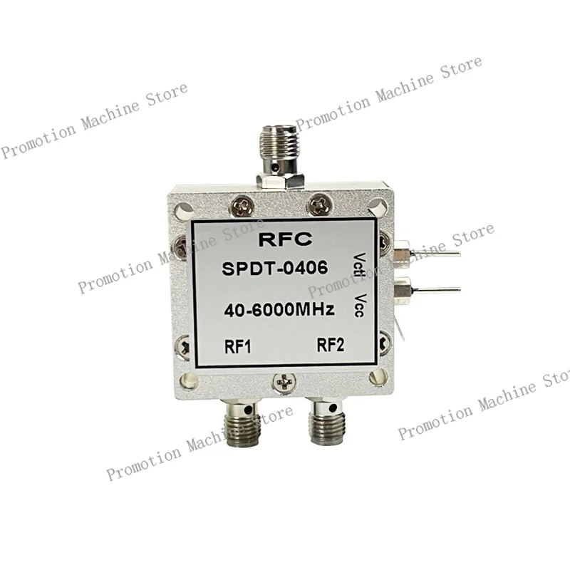 0.04-6 GHz SPDT2 RF switch 2.4G5.8G signal switch, single pole double throw switch
