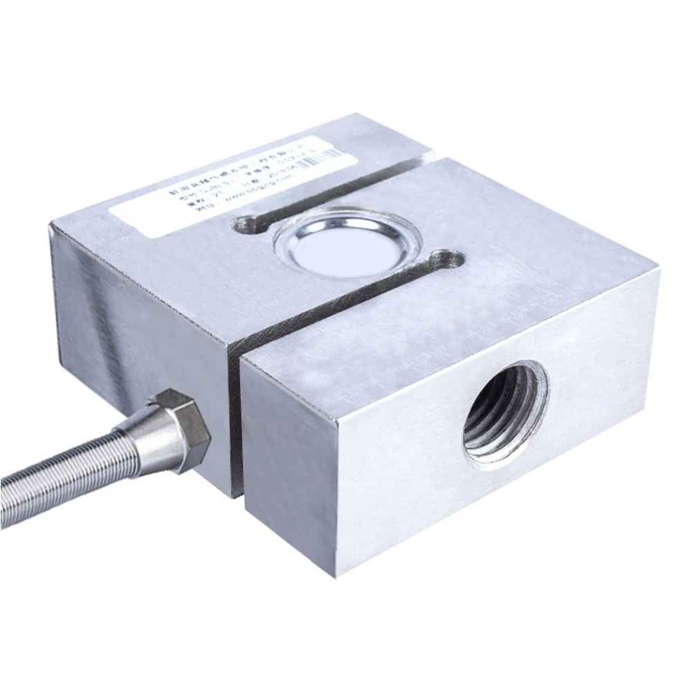 

S Type Weighing Sensor Measuring Force Pressure Pulling Force Weight High Precision Load Cell Module 5KG 50KG 100KG 1T 5T 10T